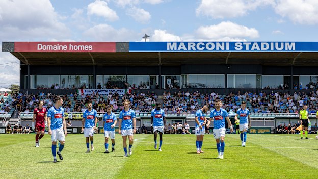 Marconi Stadium was buzzing on Saturday.
