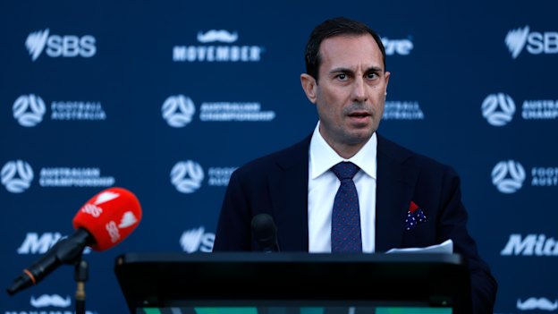 Football Australia chairman Anter Isaac.