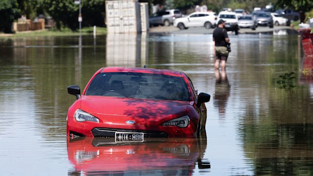 Rochester flooding on January 9. 