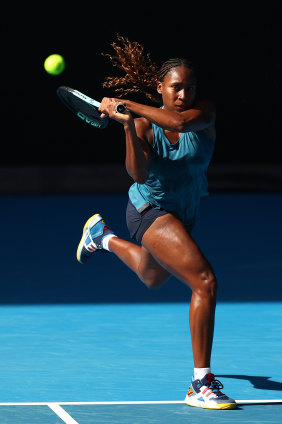 Coco Gauff of the United States.