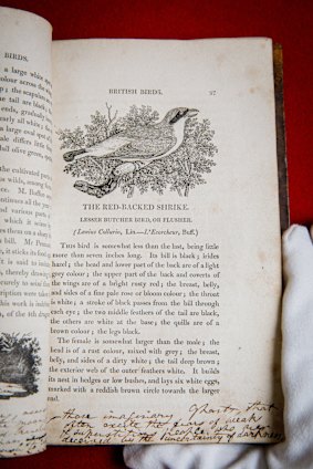 The Brontë family copy of Thomas Bewick’s A History of British Birds, which has a cameo in Jane Eyre. 