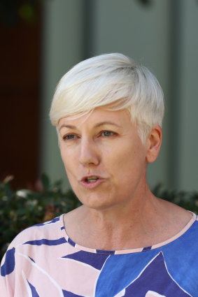 Greens MP Cate Faehrmann. 