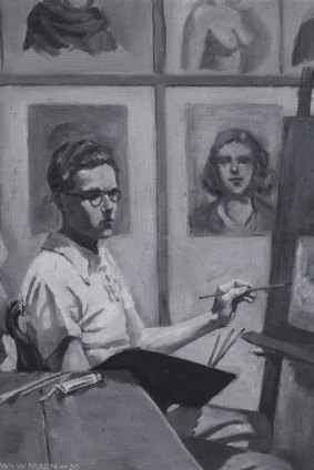 Guy Warren, Self-portrait aged 18, 1939 