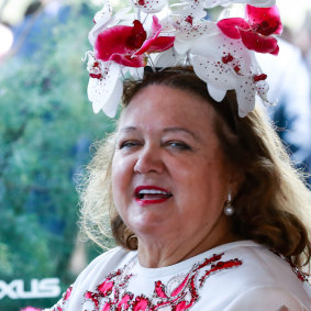 Billionaire Gina Rinehart.