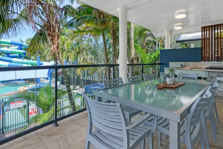 A villa at the North Star Holiday Resort.