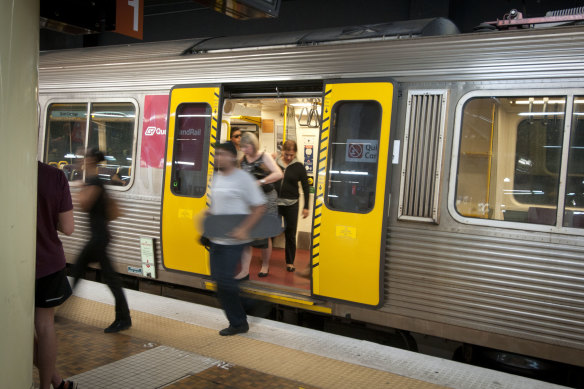 Two staff have been fired for failing to clean Brisbane trains properly.