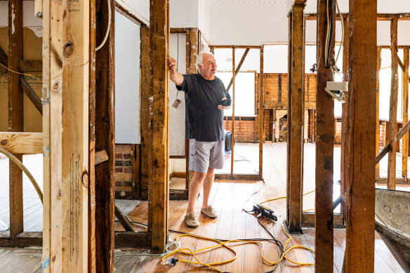 Stan Lipski, whose Maribyrnong home flooded in October, has lived in the suburb most of his life and knows what the river is capable of.