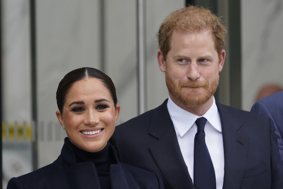 Meghan and Harry have been seen visiting Windsor Castle.
