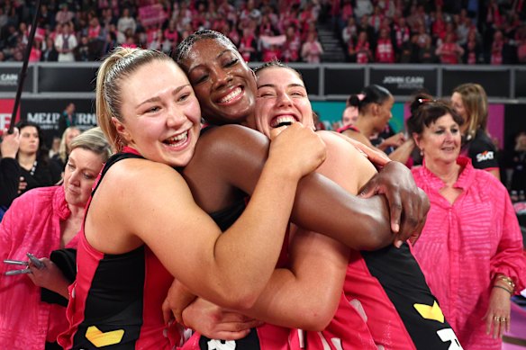 The Super Netball grand final was sold out again in 2026.