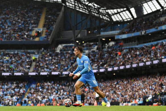 Jack Grealish seems to have become a new fan favourite at Manchester City.