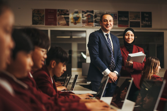 Former teacher and principal Murat Dizdar was appointed director of the NSW Education Department on Thursday.