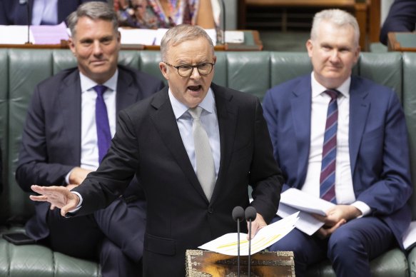 Anthony Albanese said the government would stick to its values on the minimum wage.