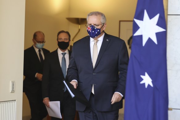 Prime Minister Scott Morrison on Friday.