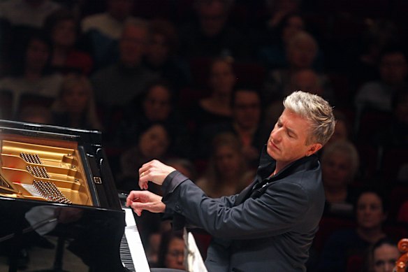 Thibaudet brought musical understanding and pianistic refinement to his performance. 