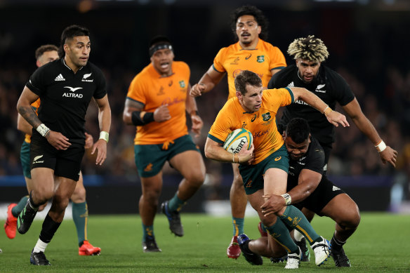 More than a million people across Stan Sport and Nine watched the Bledisloe Cup Test in Melbourne last year.