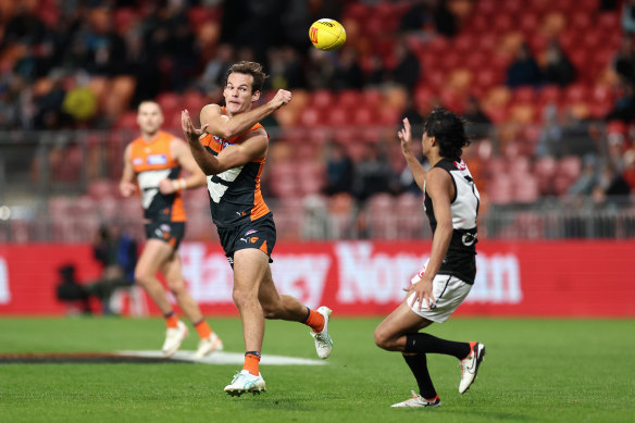 Jack Buckley will play a key role in the Giants’ defence on Saturday