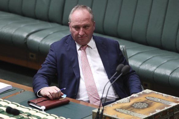 Deputy Prime Minister Barnaby Joyce left out contract airport workers in regional areas from the rescue package.