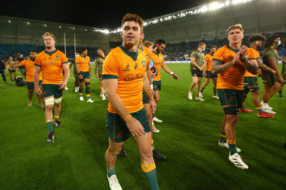 The Wallabies face Japan, Scotland, England and Wales before the end of the year.