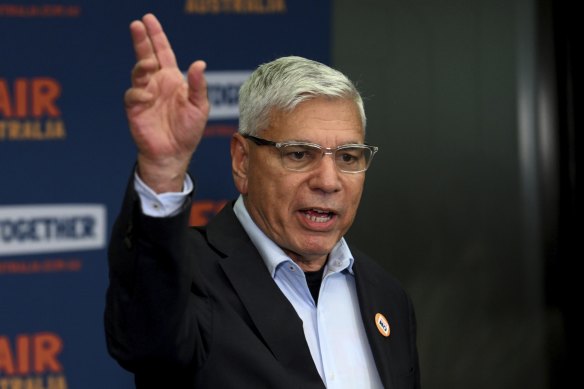 Nyunggai Warren Mundine said the government failed to gain bipartisan support or properly detail the Voice, which is why it failed.