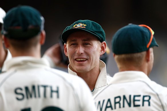 Marnus Labuschagne has cemented his spot at first drop.