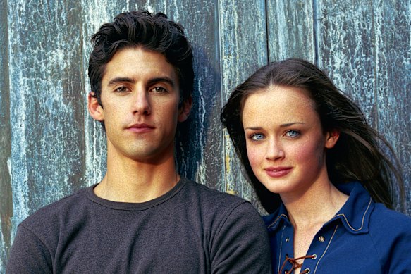 Milo Ventimiglia and Alexis Bledel in Gilmore Girls