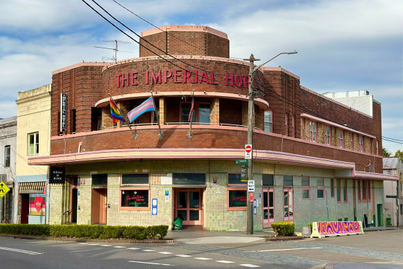 The Imperial Hotel in Erskineville.