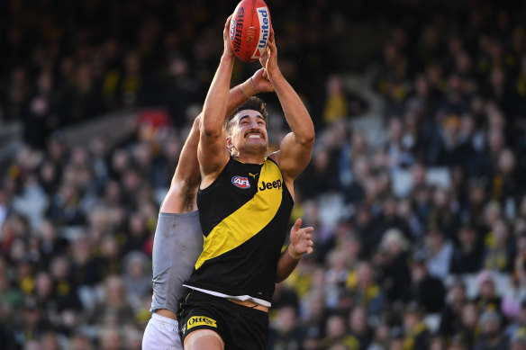 Ivan Soldo marks for the Tigers against Port.