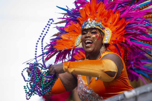 The return of the New Orleans Mardi Gras Carnival wowed crowds this week.