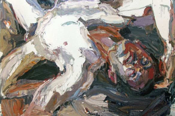 Ben Quilty’s Captain S, after Afghanistan, 2012.