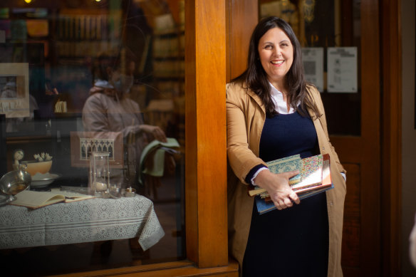 Romina Beltrame, owner of Il Papiro, says she is excited to reopen, even if it’s only for outdoor trading.