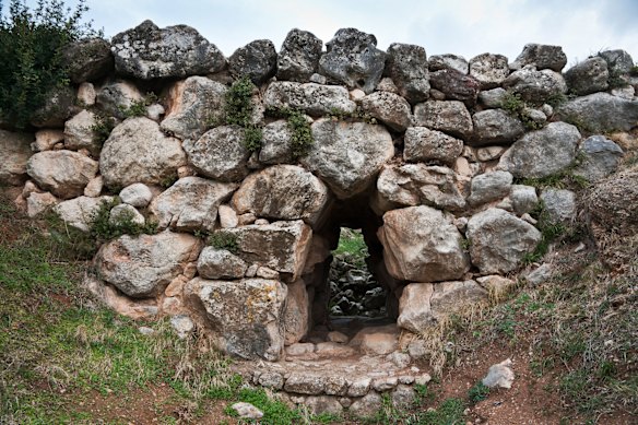 The Mycenaean bridge is one of the oldest preserved bridges in Europe.