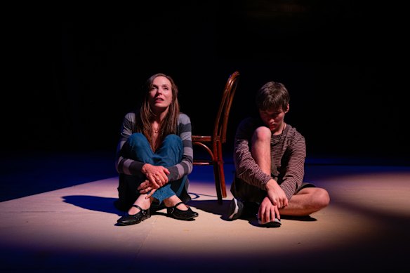 Emmaline Carroll Southwell and Freddy Collyer in Beyond the Neck.