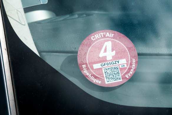 While Crit’Air stickers are easy to get, it is impossible for anyone driving a hire car to obtain one.