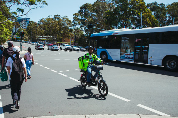 Buses to Macquarie Park, pictured, and other parts of Sydney’s north shore and north-west will undergo a shake-up.