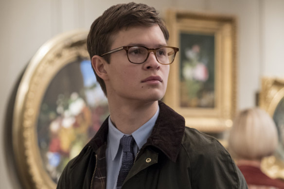  Ansel Elgort plays the adult Theo in a scene from The Goldfinch.