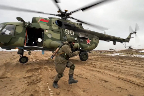 Belarus has been used as a launch pad for Russian assaults on Ukraine.