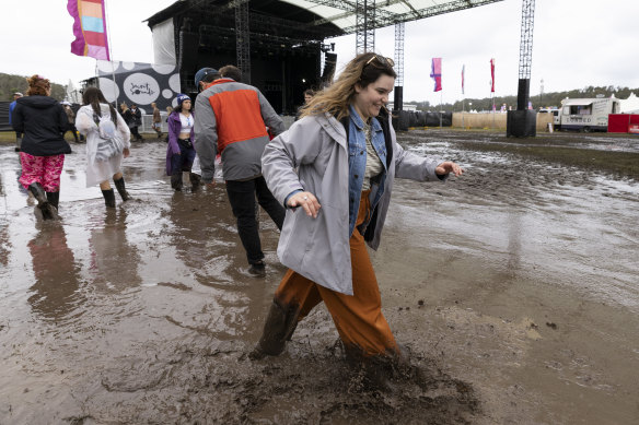 Festival goers were faced with a soaking wet, challenging start to last year’s  Splendour in the Grass.