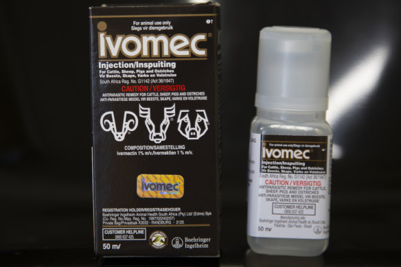 Some people are taking veterinary ivermectin (a South African brand is pictured) to treat COVID-19 even though there’s no evidence that it works or is safe. 