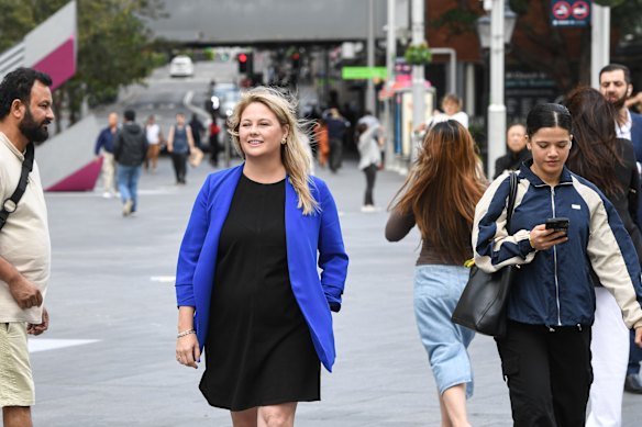 Liberal candidate Katie Mullens says she’s “hearing the same message over and over: people are really struggling.”