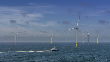 The Veja Mate offshore wind farm in Germany.
