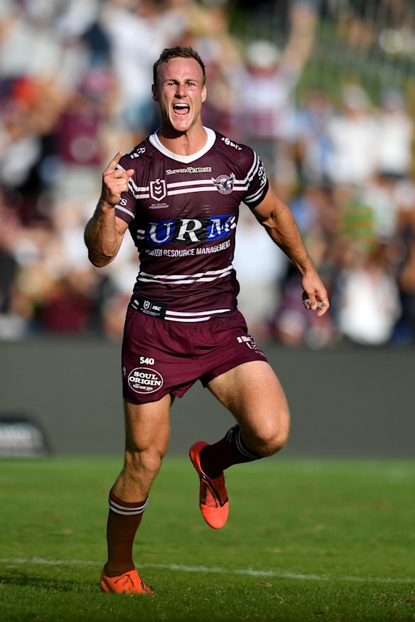 Cherry-Evans slots the winning field-goal against Souths back in round four.