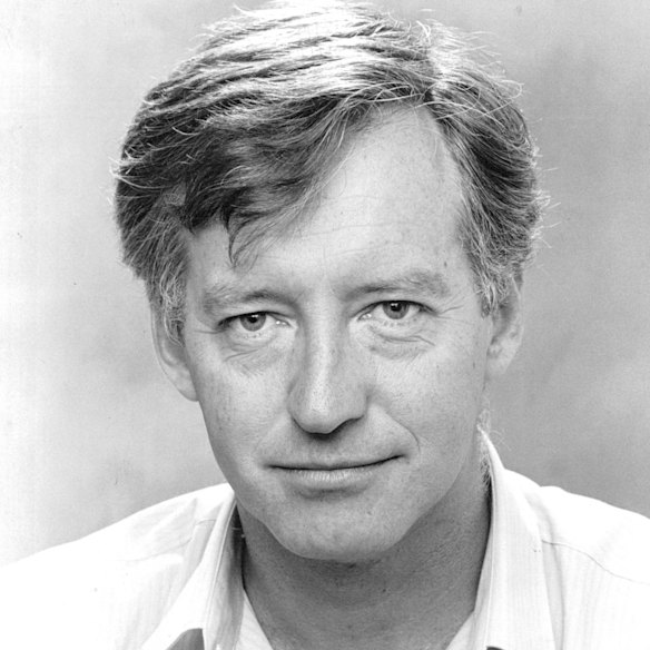 Golden age: During his tenure as executive producer for Four Corners in 1986.
