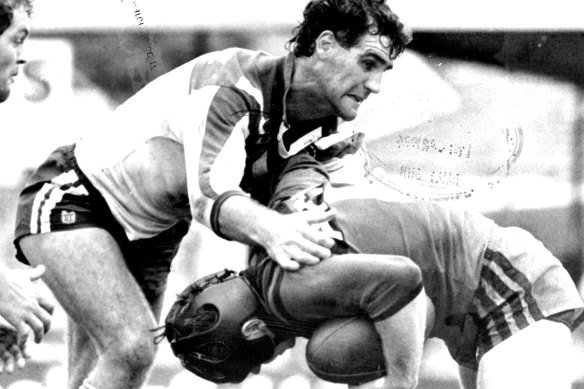Gone: Long-serving Bulldogs  player and football administrator  Andrew Farrar.