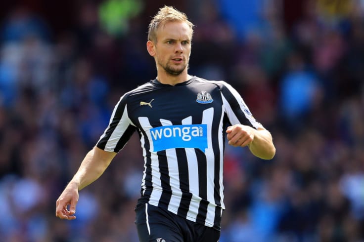 Top level: De Jong also played for Newcastle United in the Premier League.