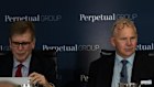 New Perpetual chairman Greg Cooper at the company’s AGM in October.