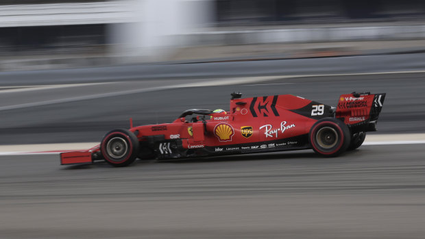 Mick Schumacher second fastest in testing says Ferrari felt like home