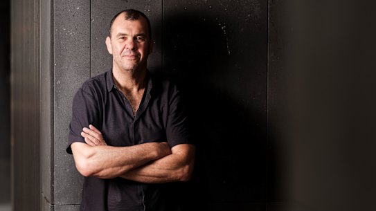 Former Wallabies coach Michael Cheika.