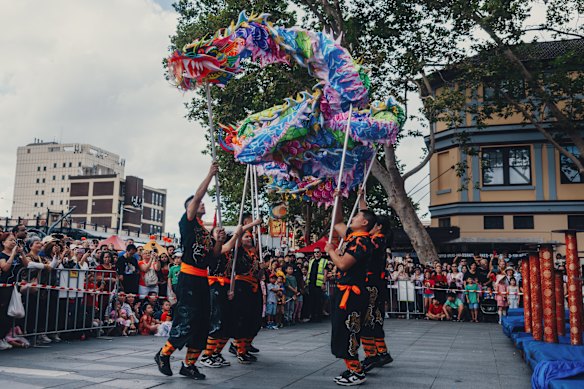 Lunar New Year 2025 Festival at Parramatta.
