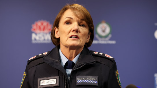 Police Commissioner Karen Webb.