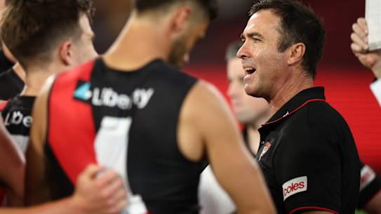 Bombers coach Brad Scott.